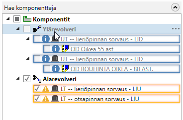 Ladattavat komponentit.