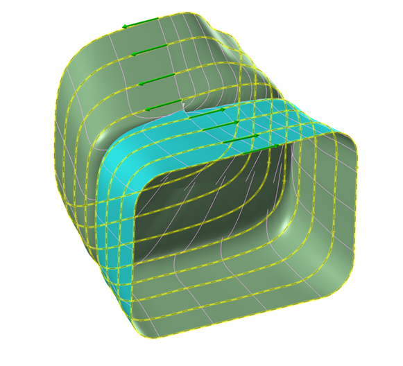 Suuntaa ketjut yhdenmukaisesti toiminto poissa käytöstä ja rautalankaketjut kulkevat vastakkaisiin suuntiin. 